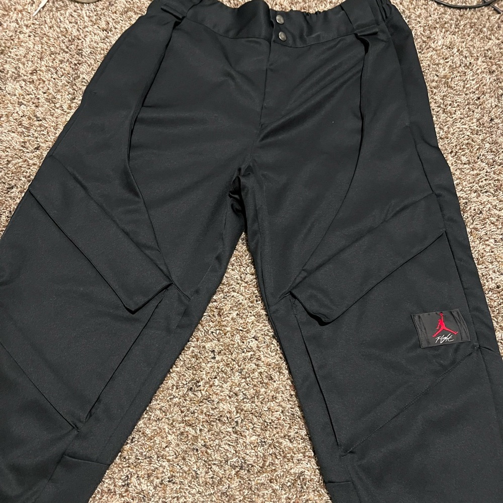 Jordan Black Cargo Pants Sturdy Outdoor Essential